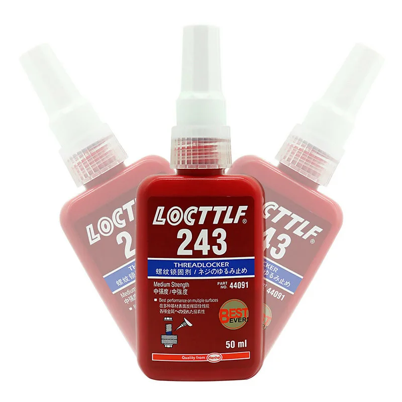 

Novel 1 Pcs 243 Medium Strength Threadlocker Anaerobic Adhesive Glue Shipping