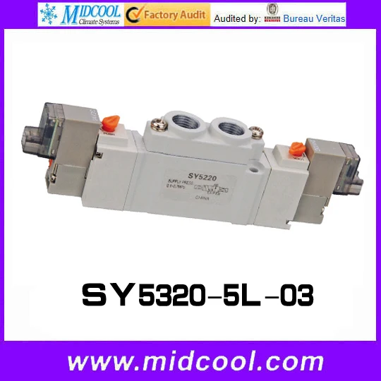 5 way pilot электромагнитный клапан SY5320 5L 03|valve buttons|valve blockvalve extension |