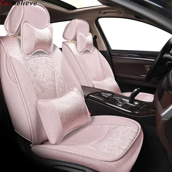 

Car Believe seat cover For Toyota corolla chr RAV4 prius auris avensis land cruiser prado 150 accessories covers for car seats