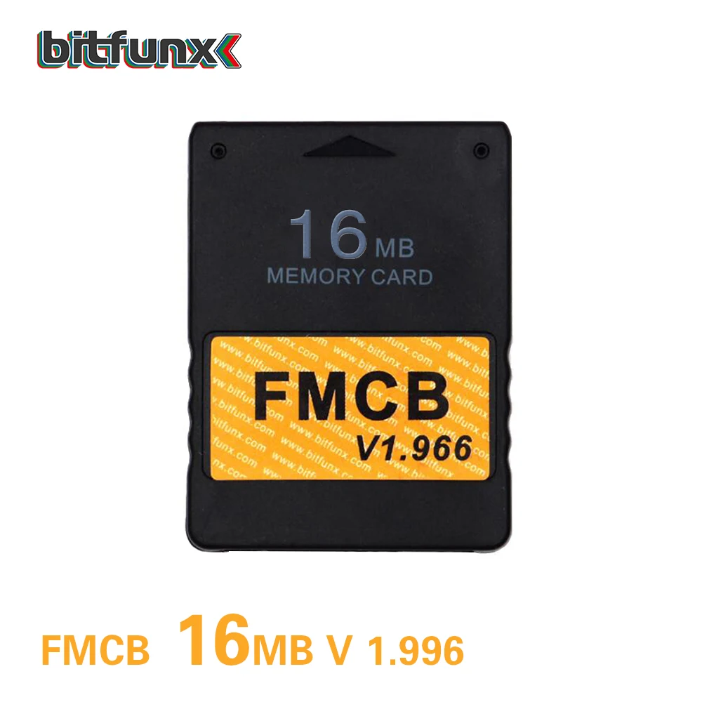 Карта памяти Bitfunx Free McBootv FMCB v1.966 16MB для PlayStation 2 PS2