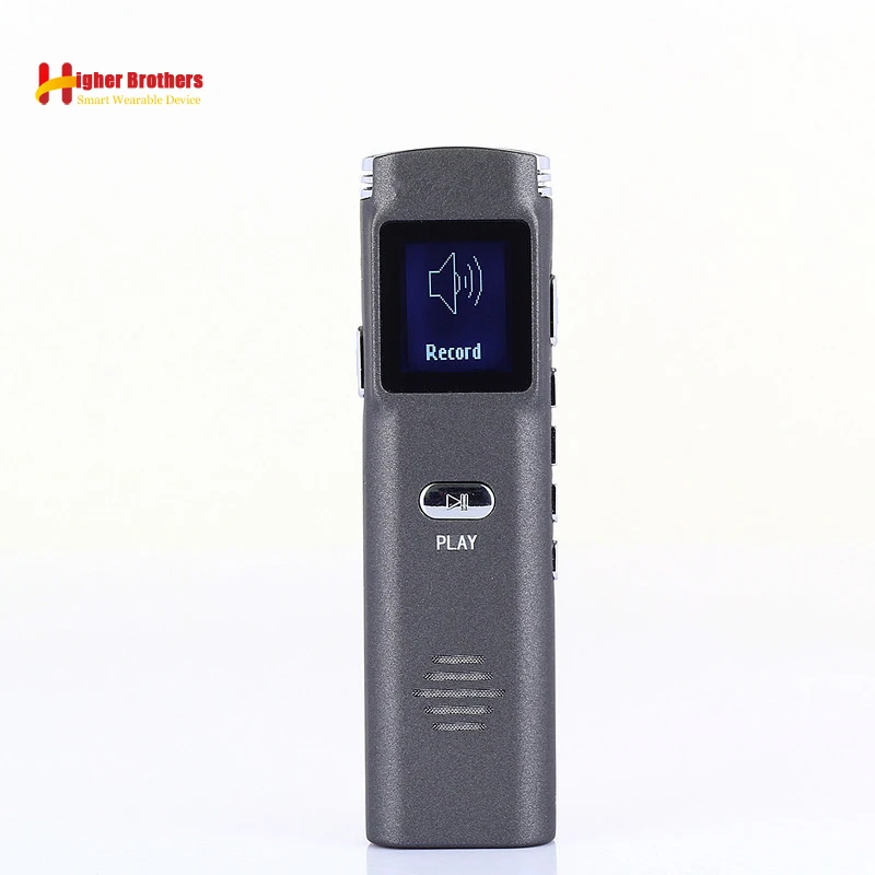 

2018 New T10 Professional Portalble Mini Voice Recorder HD Voice-activated Mp3 Player Recorder 8GB for Meetings Interviews MP3