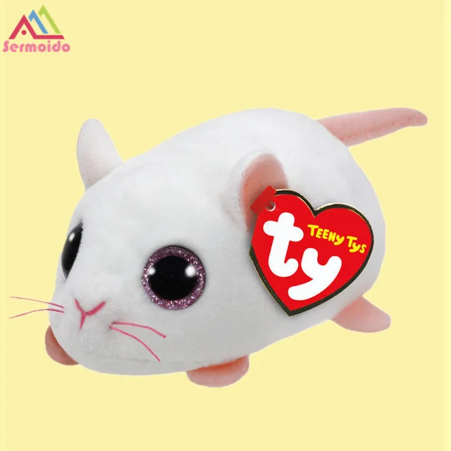 TY Beanie Boos Teeny Tys 10cm Unicorn Fox Dog Owl ICY White Seal Cat Fish Dragon Rabbit Cow Plush Toy Doll Christmas Gift