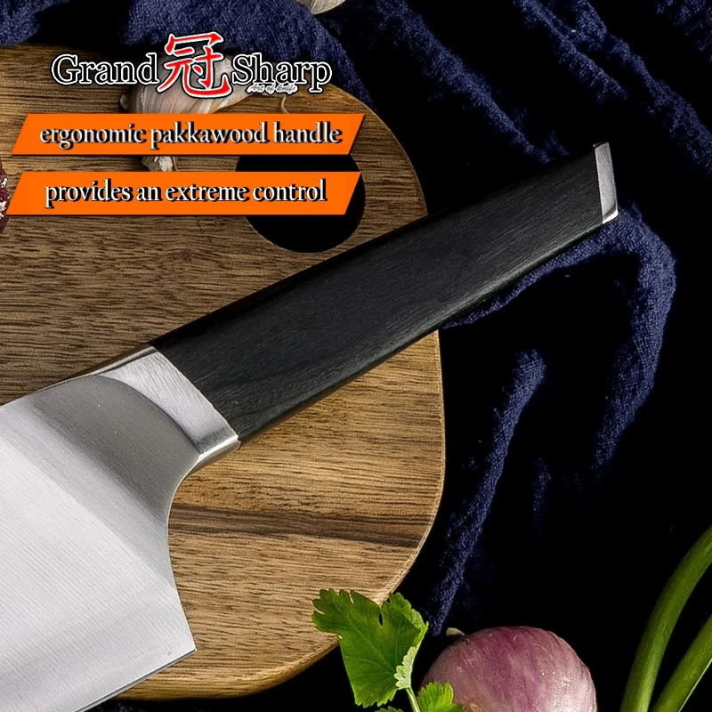 Chef-Knife-7-7-Inch-Cleaver-Knife-3-Layers-Japanese-AUS-10-Stainless-Steel-Kitchen-Knives (4)