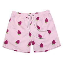 Мужские пляжные шорты для серфинга для плавания с принтом винограда для купания мужские спортивные шорты для серфинга