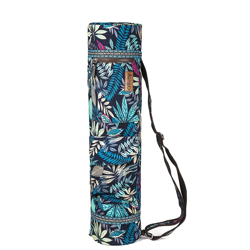 Printed Yoga Bag 71*16*16cm Yoga mat Bag Exersice Mat Bag Pilates Pad Backpack Sports Knapsack Fitness Dance Gymnastics Mat Case