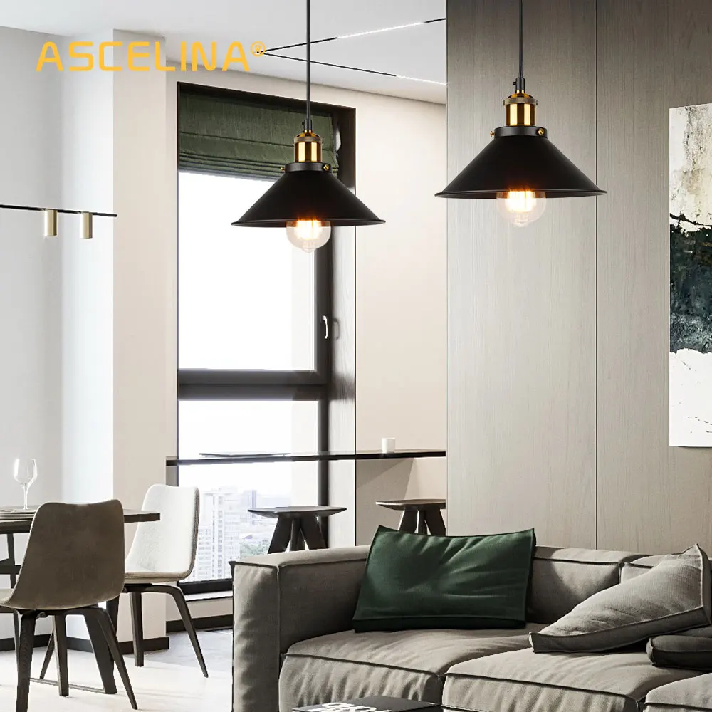  Industrial Pendant Light Vintage pendant Lamp Hanging lamp modern pendant ceiling lamps LED restaur - 32866733270