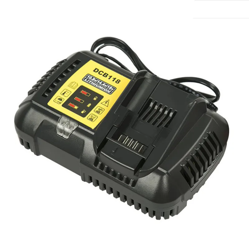 Новейшее быстрое зарядное устройство 4.5A DCB118 DCB101 для Dewalt 12 В 14 4 20 в литий ионной