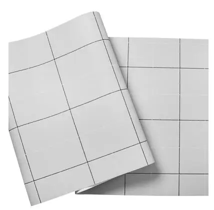 new modern minimalist black white plaid wallpaper nordic style