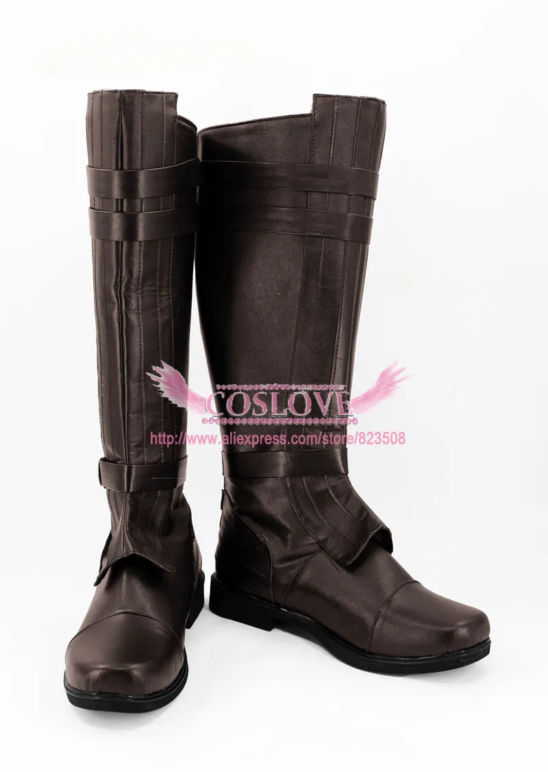 Anakin Skywalker Brown Cosplay Shoes (1)