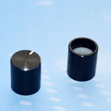 Высококачественная алюминиевая ручка, черная, 11 мм* 12,5 мм, регулятор громкости/ручка, ручка потенциометра, cd линейки