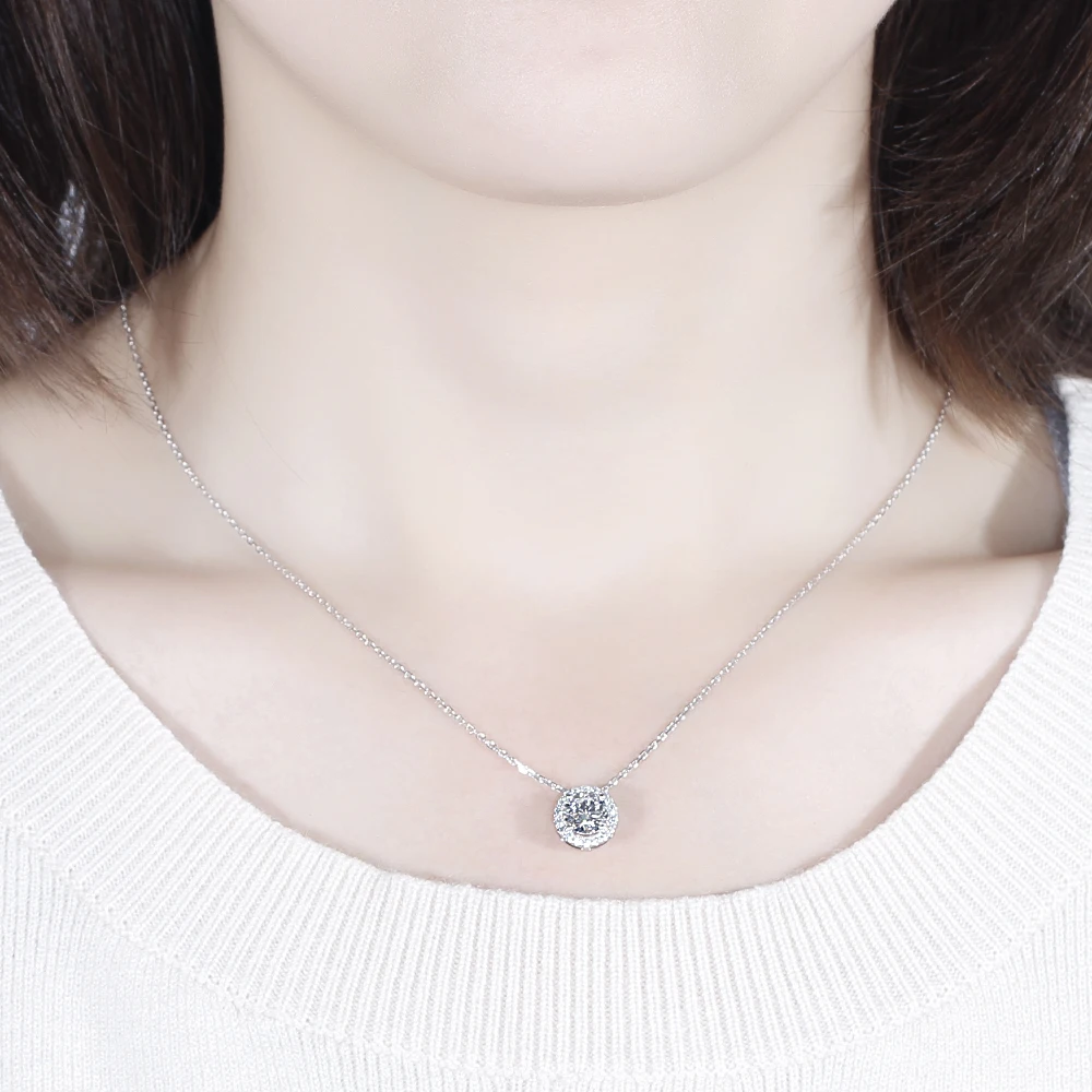 moissanite halo necklace (2)