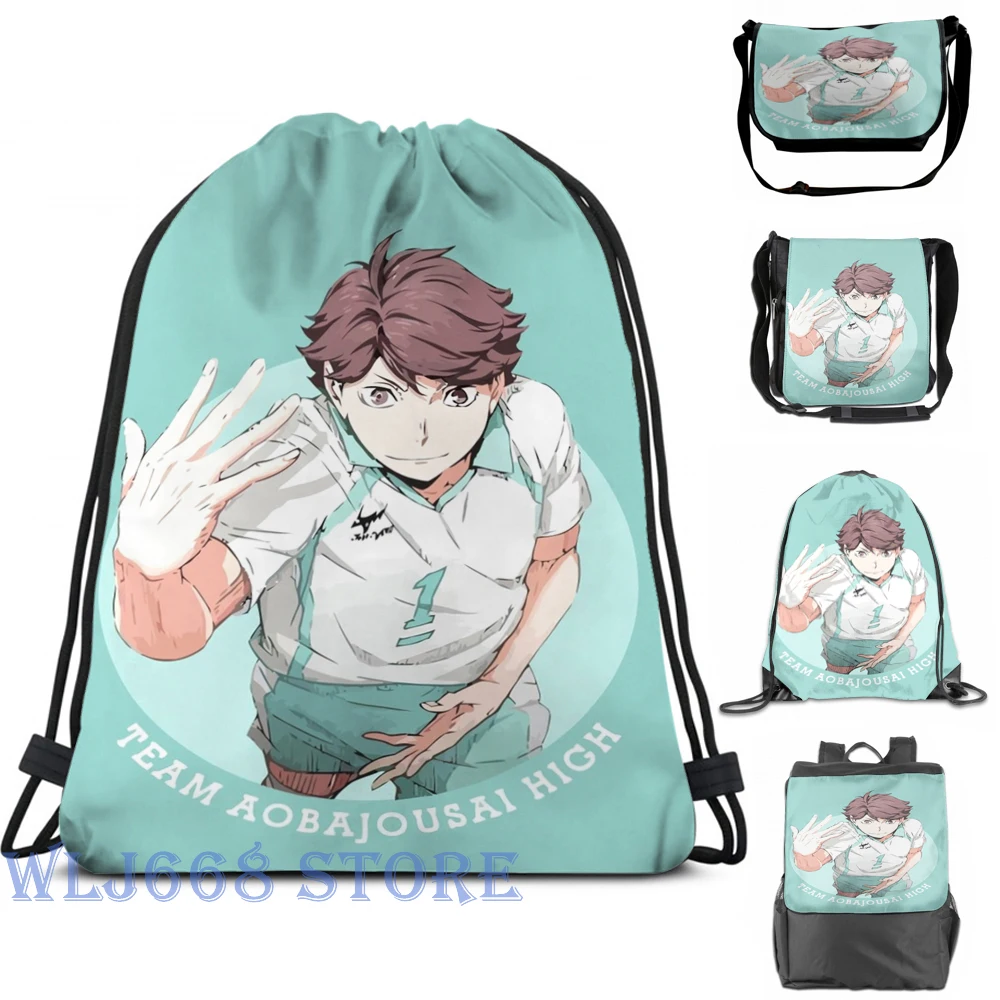 Сумка через плечо с забавным графическим принтом для женщин Oikawa - Haikyuu 2 рюкзак на