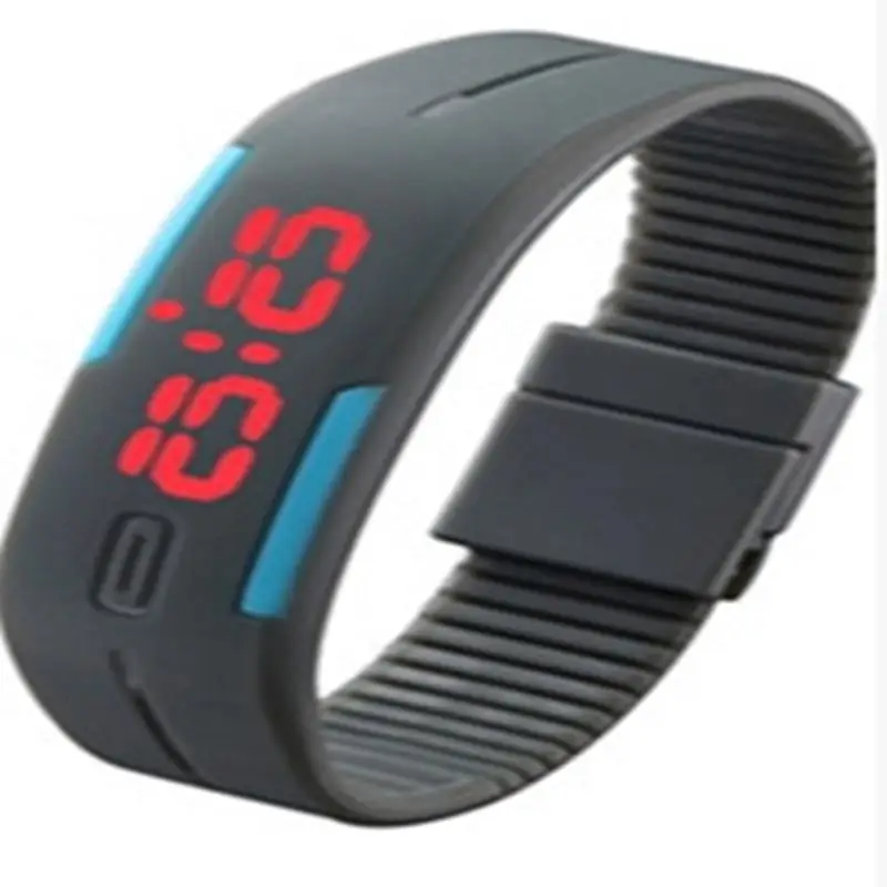 gray TIke Toker, цифровые часы, светодиодный, мужские, Relogio Masculino, Relogio Feminino, женские часы, спортивные мужские часы, часы, Montre homme 10 - Цвет: gray