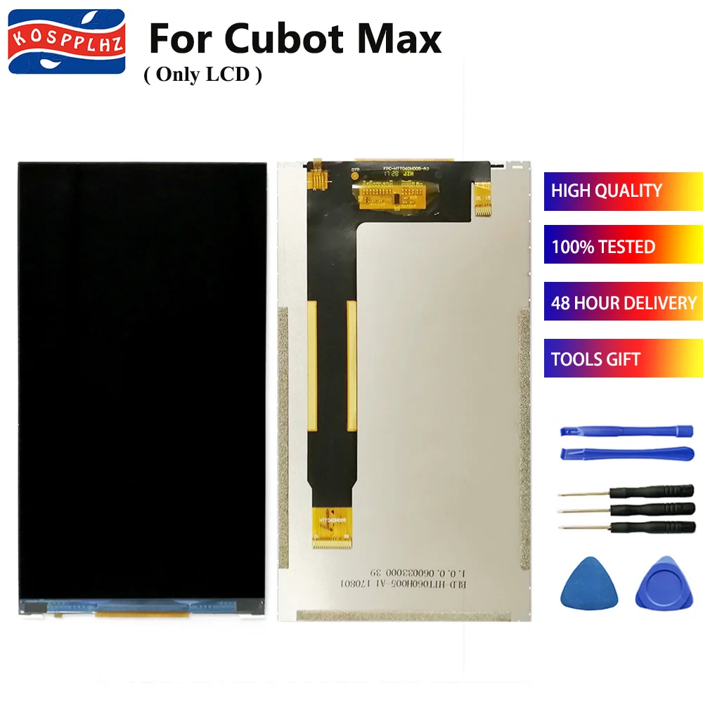 

LCD Display For Cubot Max LCD Display Screen Replacement Repair Part for 6.0 inch Cubot max Mobile Phone Accessories +tools