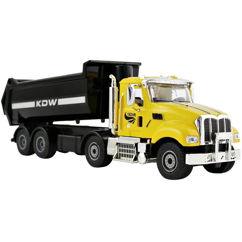 

KAIDIWEI Children Alloy Model Vehicle Toy 1:50 Dump truck Car Collectible Metal Gift