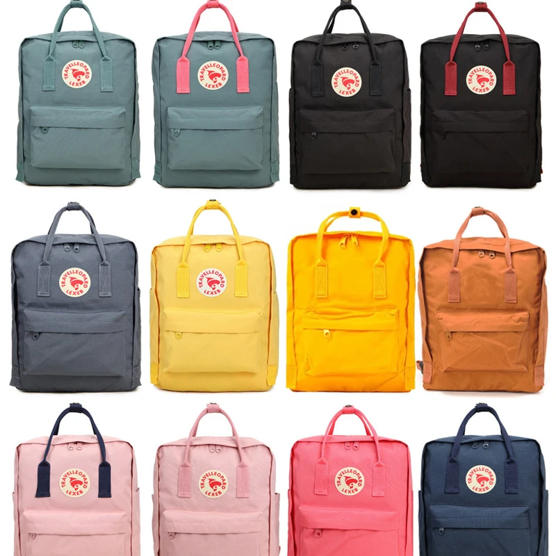 Famoso 7L 16L 20L original kanken mochila kanken bolsa mochilas kanken FOX logotipo impermeable mini kanken Mochila clásica