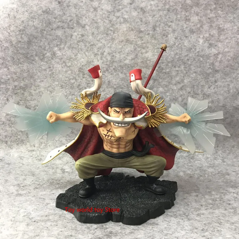 Anime ONE PIECE White Beard Edward Newgate Statue Four Emperors PVC Action Figure Collectible Model Toy BOX V91 | Игрушки и хобби