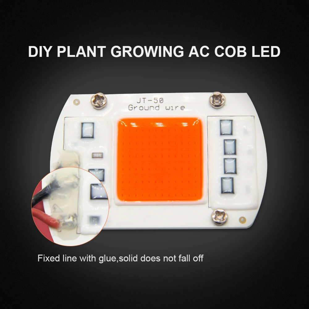  COB LED Grow Light Full Spectrum Actual Power 50W 100W 150W 200W LED Plant Grow Lamp for Indoor Pla - 32904725362