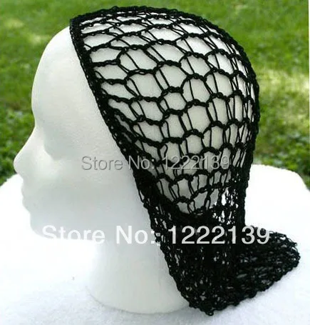 

FASHION Soft Rayon Snood hat Hair Net Crocheted Hair Net Cap For Women Hair Accessories Mix Colors