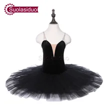 Girls Black Professional Ballet Tutu Apperal The Nutcracker Performance Competition Ballet Dance Costumes Kids Ballet Skirt spandau ballet spandau ballet through the barricades 180 gr
