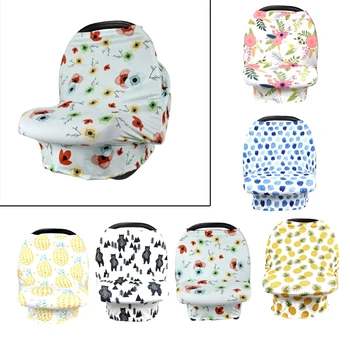 

Baby stroller Seat Canopy Nursing Cover Scarf for Mum Shopping Cart Cover