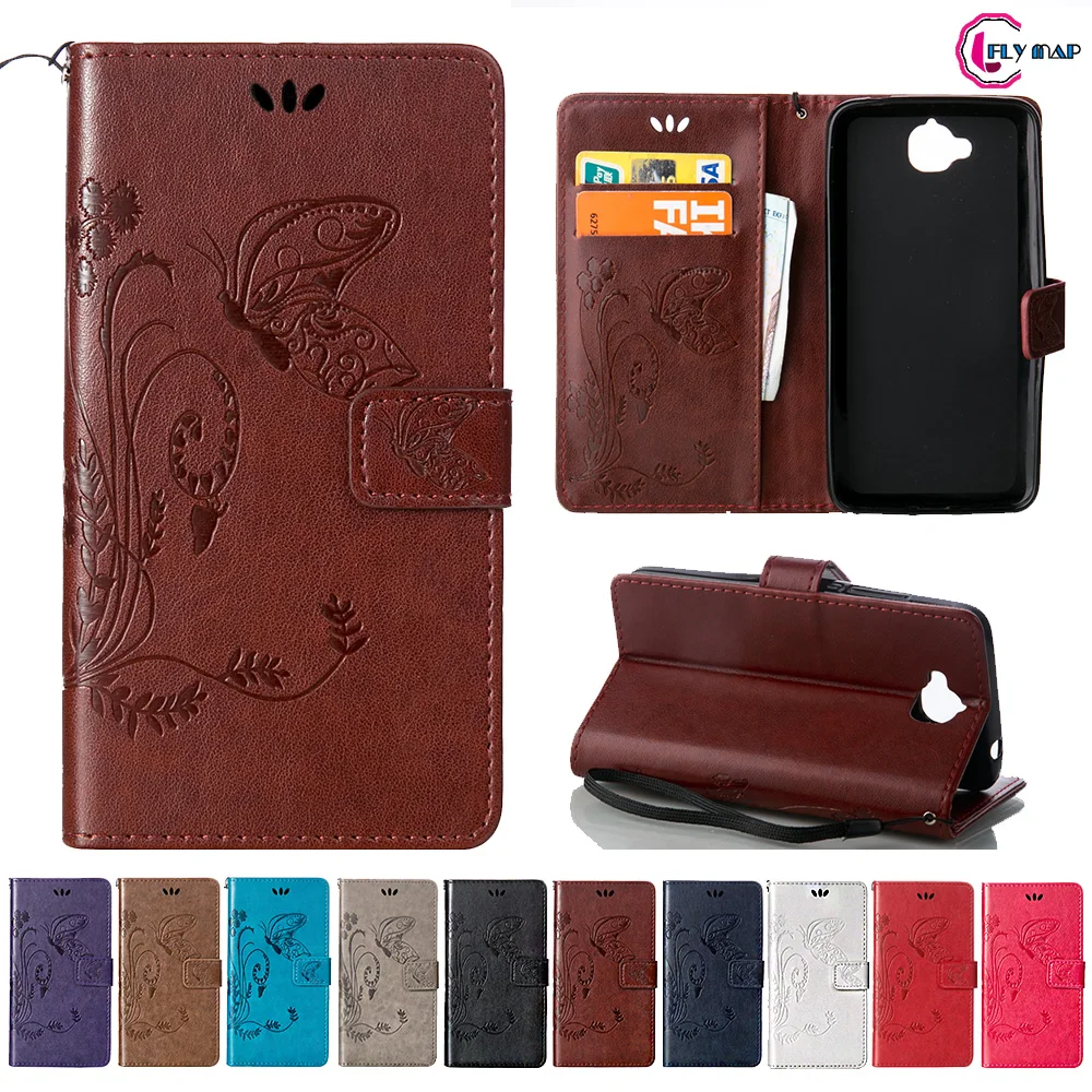 

Butterfly Flip Cover for Huawei Honor 4C Pro TIT-L01 TIT-U02 Case Wallet Leather Phone Coque for Honor 4 C Pro C4 4cPro TIT L01