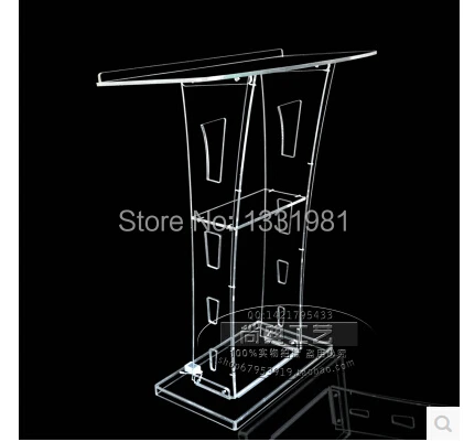 Hot sellingAcrylic Desktop Lectern / Acrylic Church Podiums / Acrylic Pulpit
