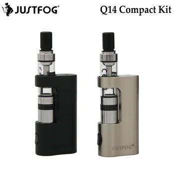 

Original Justfog Q14 Compact Kit with 900mah Built-in Compact Battery Q14 Clearomizer Justfog Q14 e cigarette Starter Kit