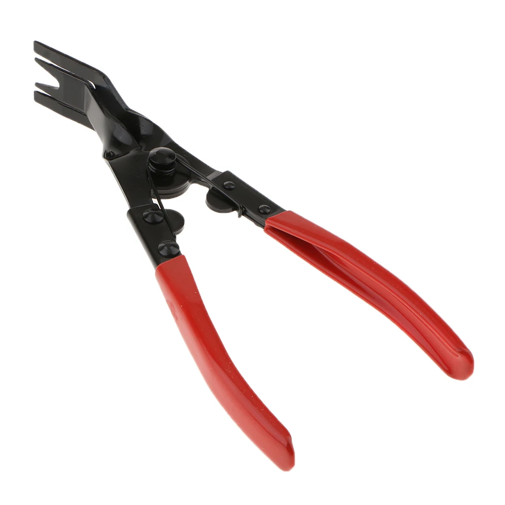2 Pcs Car Headlight Lens Repair Pliers Glue Seal Clamp Pliers +Push Pin Rivet Trim Clip Removal Tool Panel Body Moulding Remover
