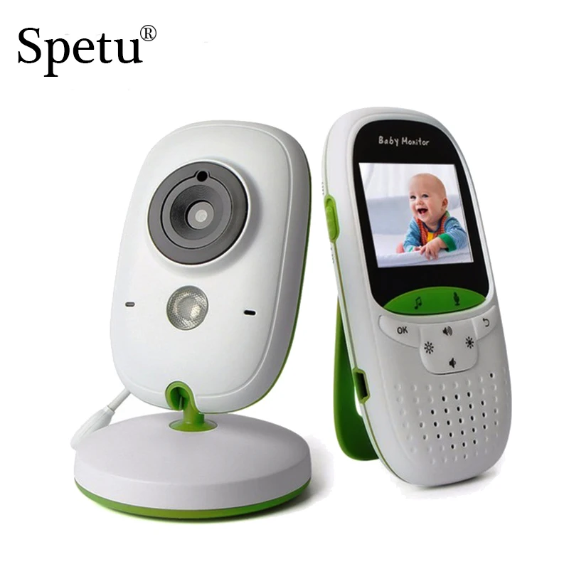 

Baby Monitor 2.0 Inch Wireless Audio Video Baba Electronic Portable Intercom Babyfoon Camera BeBe Nanny Walkie Talkie Babysitter