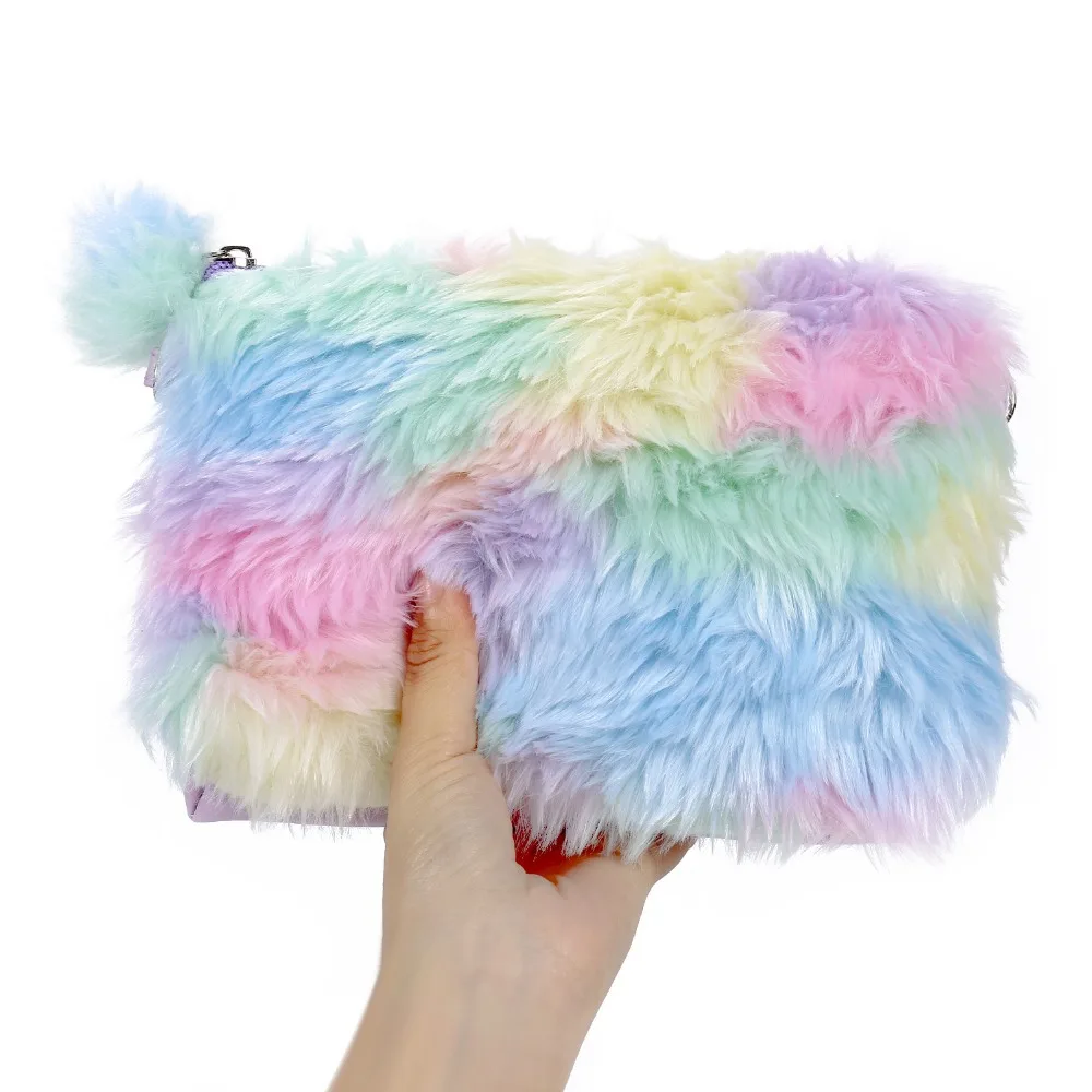 Rainbow-Fur-Girl-s-Cute-Crossbody-Bag-Winter-Mini-Handbags-Kawii-Women-Shoulder-Bag-Leather-Cartoon (1)