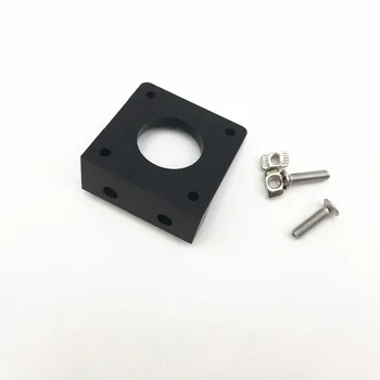 

1pcs black color aluminum Creality CR-10 Z Motor Bracket with screw nuts motor Support free shipping