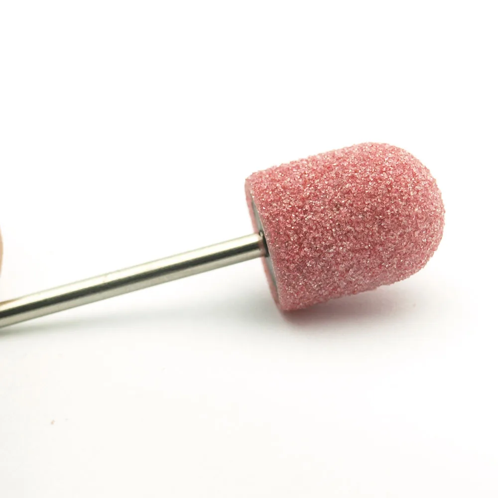 KIMAXCOLA 20 шт розовые шлифовальные колпачки электрическое сверло для Ногтей полосы средство для снятия УФ гель-лака для маникюра педикюра принадлежности для аппаратной обработки