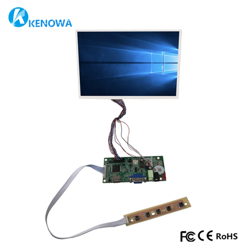 

10.1 Inch HSD101PWW1 N101ICG-L21 LCD for Raspberry Pi Screen Display with Driver Control Board HDMI VGA
