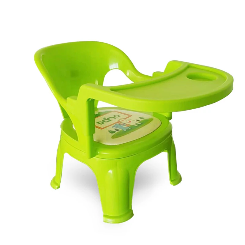 Детское кресло для кормления для детей, можно сделать звук, портативное детское обеденное кресло, пластиковые настольные стулья, безопасные
