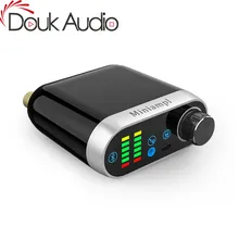 Douk audio HiFi Mini Bluetooth 5.0 HiFi Power Amplifier Class D Tpa3116 Digital Amp USB Sound Card AUX 50W*2 Home audio
