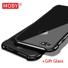 MOBY Brand High Quality Metal Aluminum Back Cover Case For Apple iPhone 6s /iPhone 6s Plus Mobile Phone Bag Coque Capa