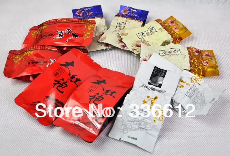Promotion! 5 Kinds Flavours Oolong Tea, including ,Dahongpao