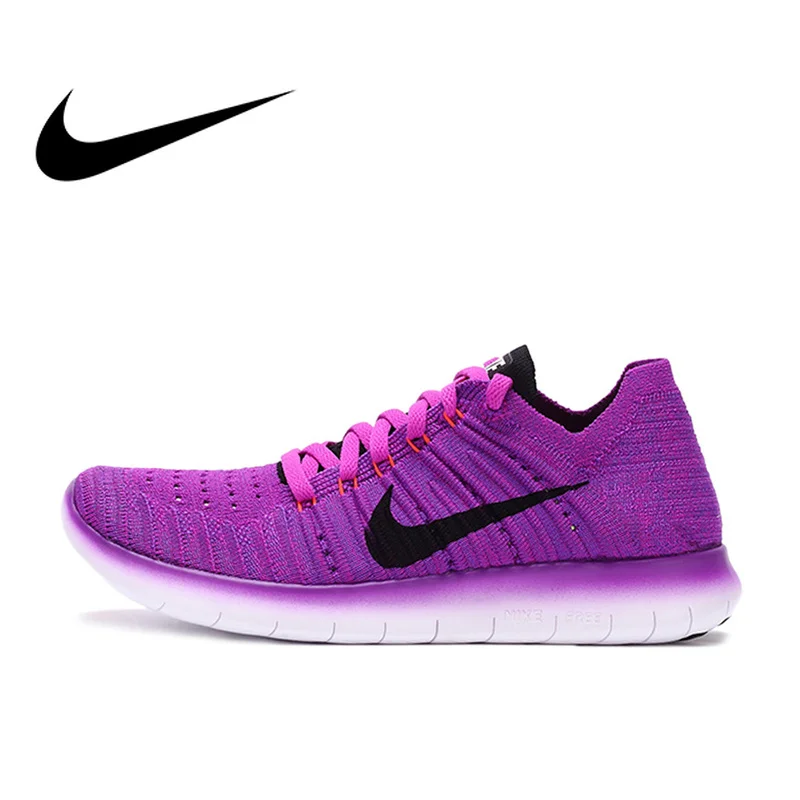 

Original NIKE Free Flyknit Barefoot Women's Light Comfortable Running Shoes Sneakers Outdoor Walking Jogging Comfortable 831070