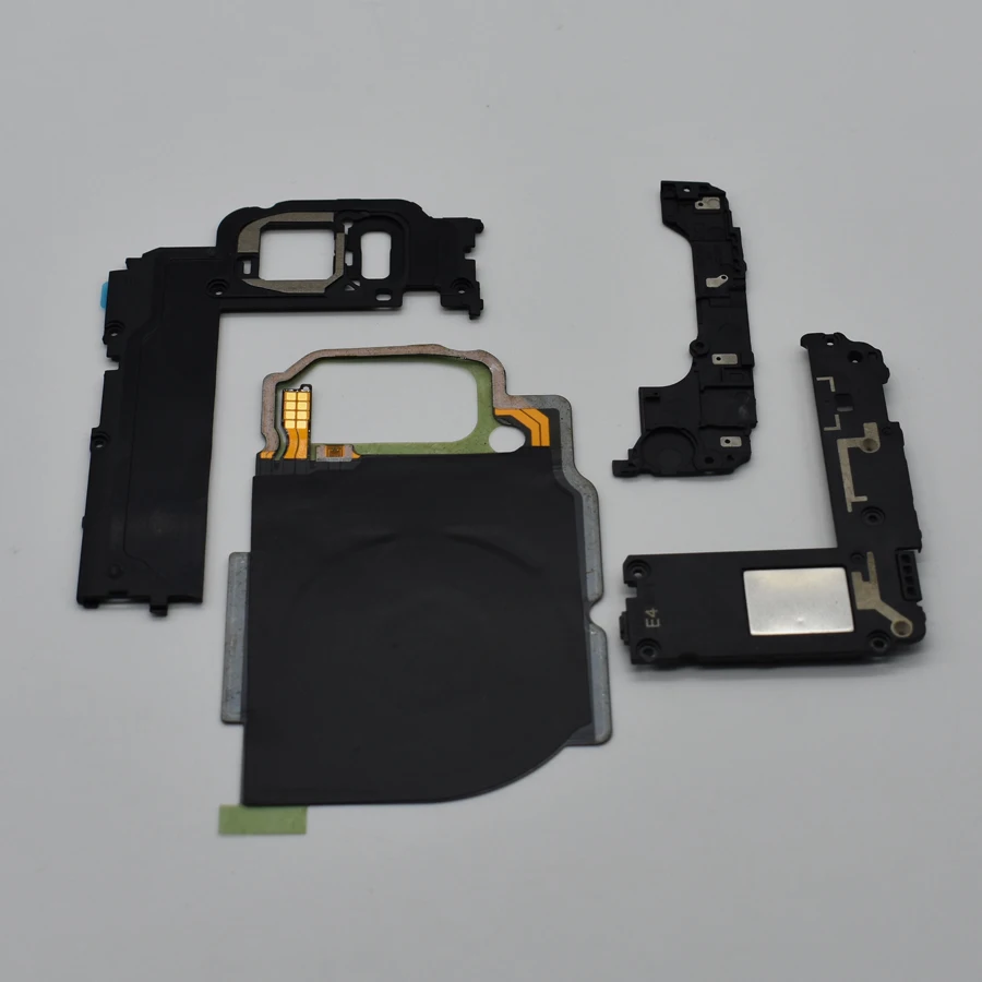 4 шт./компл. для samsung Galaxy S7 G930 S7 край G935 громкоговоритель+ NFC Беспроводной зарядка+ зарядка Панель для Усиления Сигнала Антенна модуль