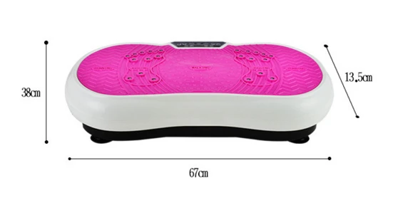 Горячая супер живот подтянутый вибратор тренажерный зал whole body shaper вибрационных машин присутствующих - Цвет: Розовый