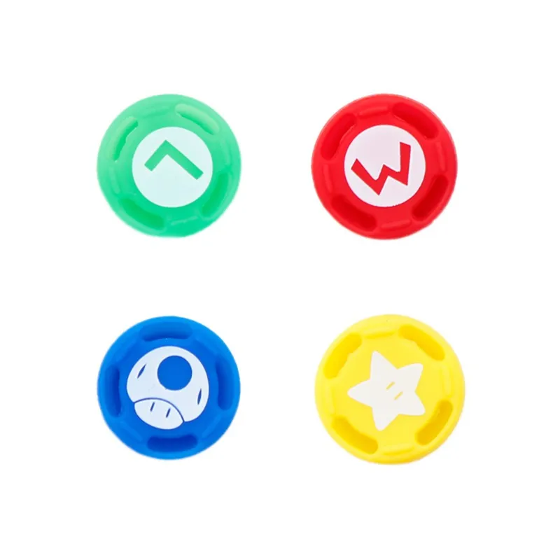 

4pcs Nintend Switch 3D Joystick Caps for Nintendo Gamepad Thumbstick Grip Silicone Cap for switch PRO PS4 XBOX ONE