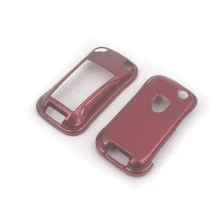 Глянцевый металлический красный автомобильный чехол для ключей дистанционный флип ключ защитный чехол для Porsche Cayenne