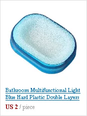 Практичная модная силиконовая домашняя ванная комната Гибкая мыльница держатель мыла Soapbox 4 цвета