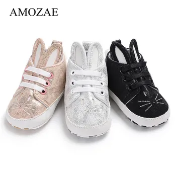 

Winter Anti-Slip Keep Warm Baby Shoes Print Animal Pattern Infant Girl Boy Soft Bottom First Walkers