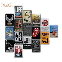 Ретро металлическая жестяная вывеска плакат доска Бар Паб Клуб кафе домашняя тарелка Настенный декор искусство домашний декор винтажные декоративные тарелки Металл искусство