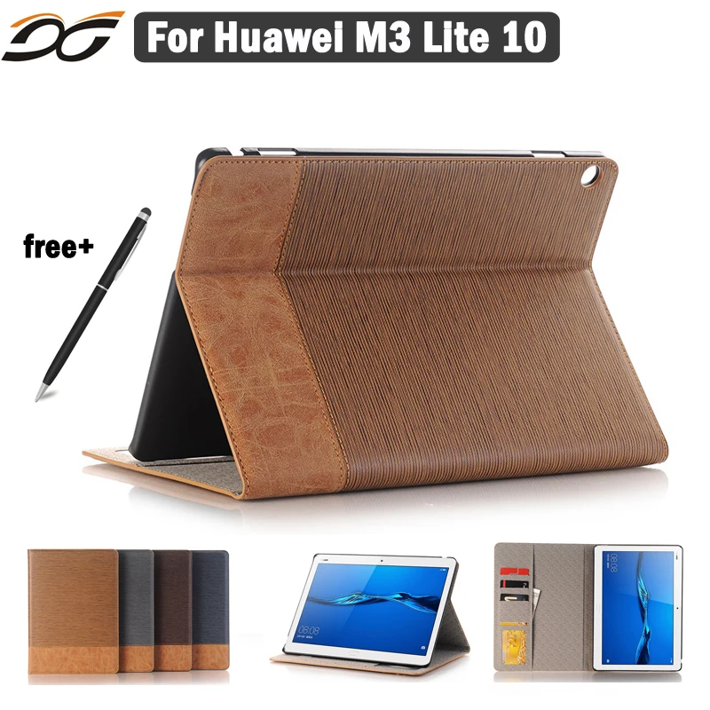 

Case For Huawei Tablet PC MediaPad M3 Lite 10" BAH-W09 BAH-AL00 Xinysan Patchwork Case for Huawei M3 lite 10.0 inch