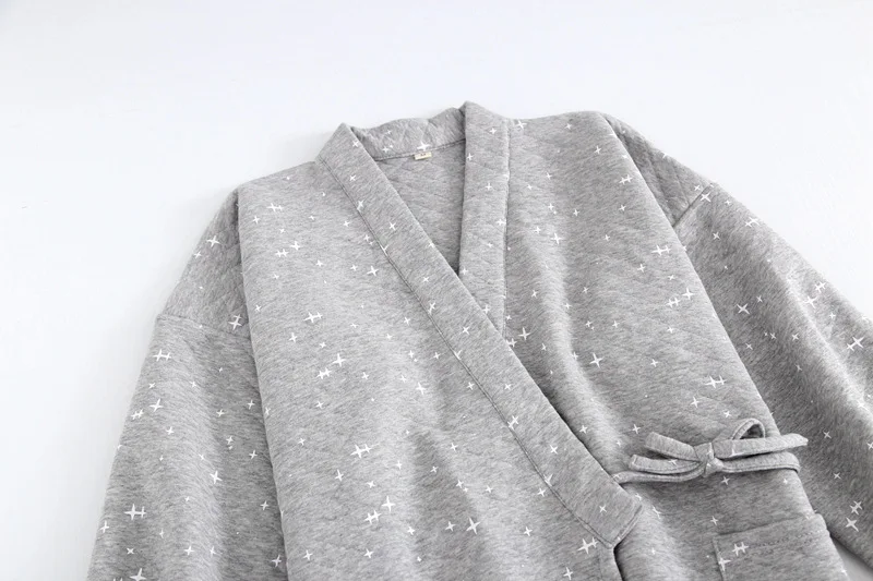 Пижамы для мужчин 2019 осень зима толстые хлопковые пижамы Пижама-кимоно наборы пижамы качество Новая Домашняя одежда pijama hombre