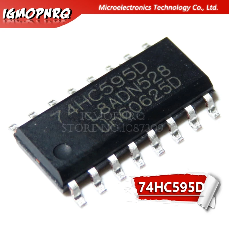 

20PCS 74HC4050D 74HC4051D 74HC4052D 74HC4094D 74HC595D SOP new