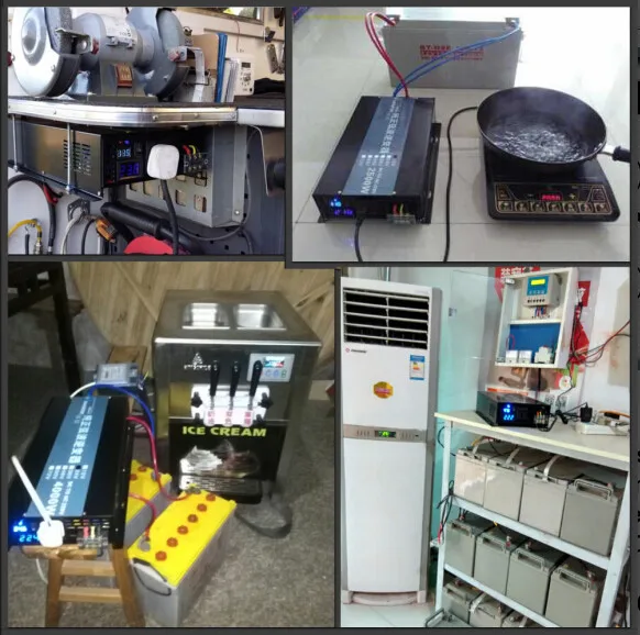 Inversor de Energia de Onda Conversor de Inversor de Gerador v para 220 v a 120 Pico Senoidal Pura 24 v Casa Solar 12 - 48 230 240 6000 w 3000 5 Inversores e Conversores